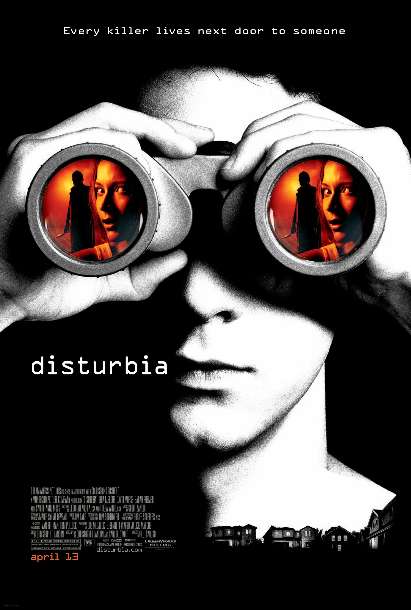  فیلم Disturbia 2007