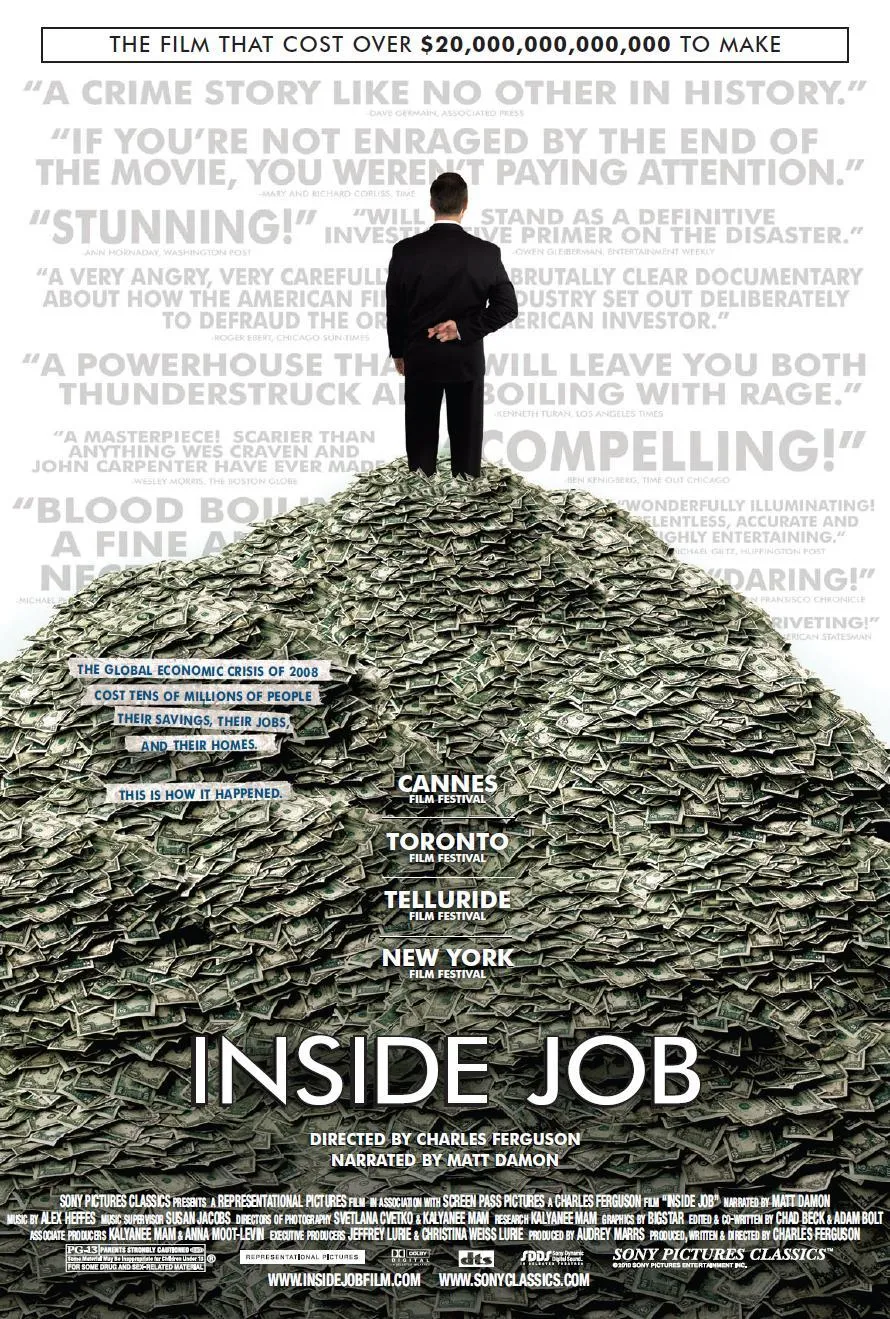  مستند Inside Job 2010