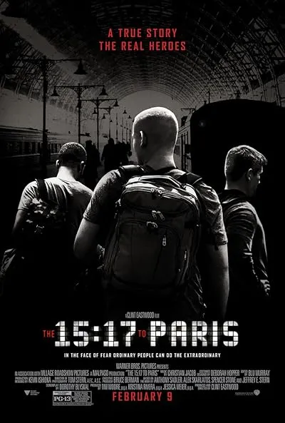  فیلم The 15:17 to Paris 2018