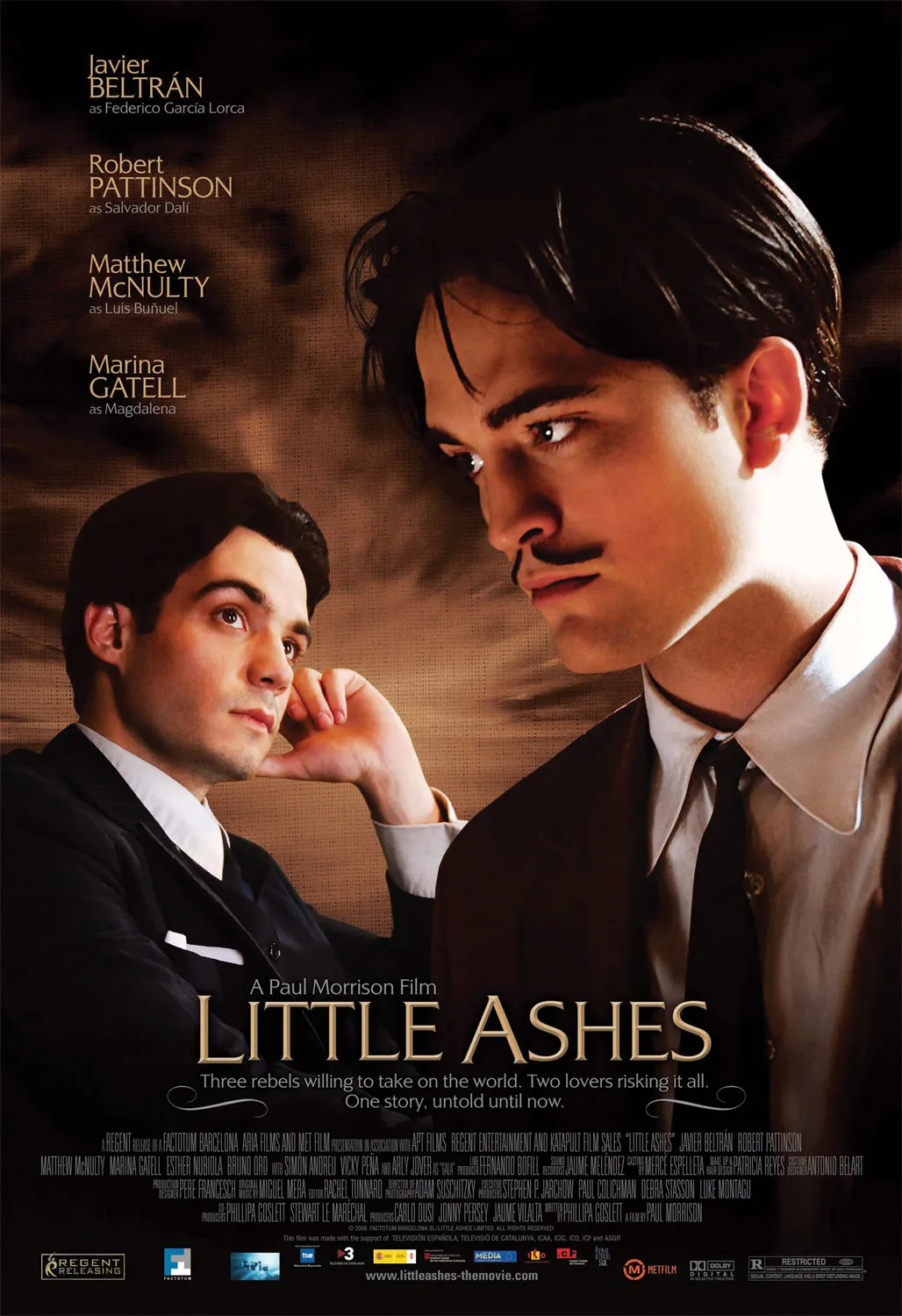  فیلم Little Ashes 2008