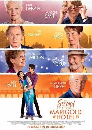  فیلم The Second Best Exotic Marigold Hotel 2015