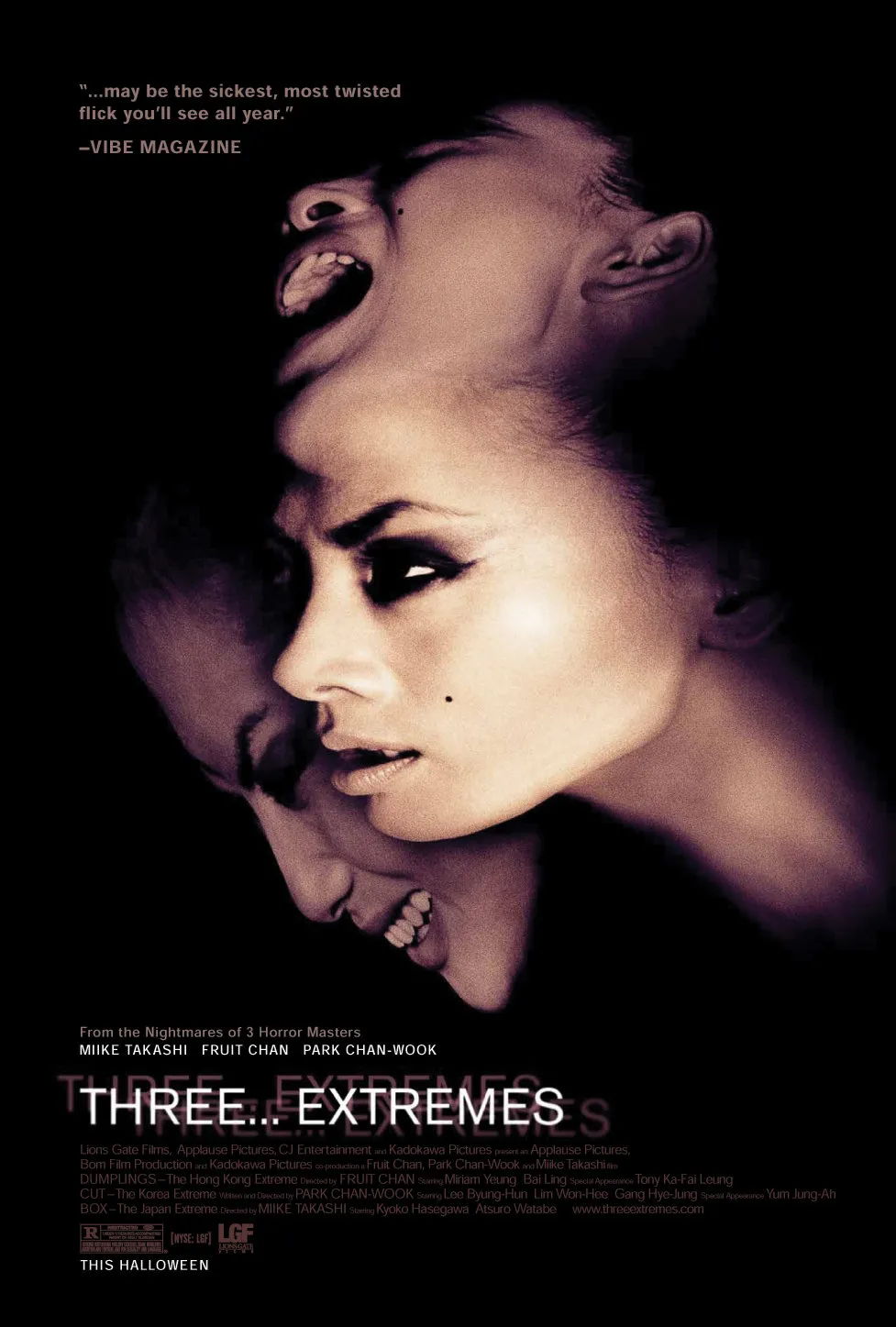  فیلم کره ای Three… Extremes 2004