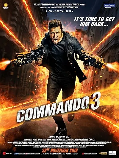  فیلم هندی Commando 3 2019