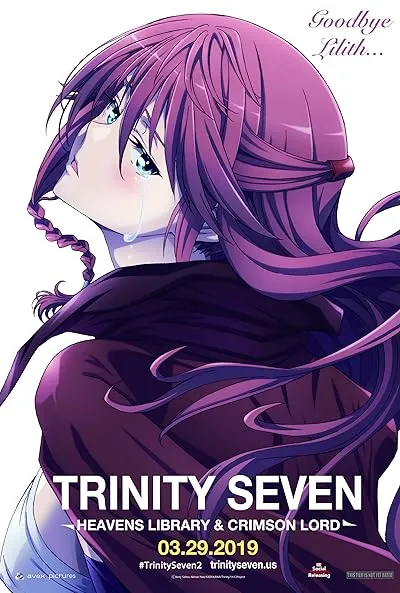  انیمه Trinity Seven: Heavens Library & Crimson Lord 2019