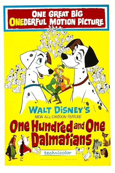  انیمیشن One Hundred and One Dalmatians 1961