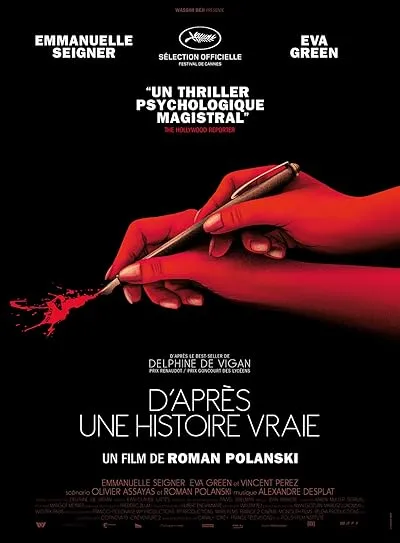  فیلم D'après une histoire vraie 2017
