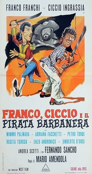  فیلم Franco, Ciccio and Blackbeard the Pirate 1969