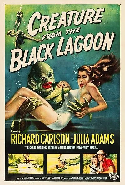  فیلم Creature from the Black Lagoon 1954