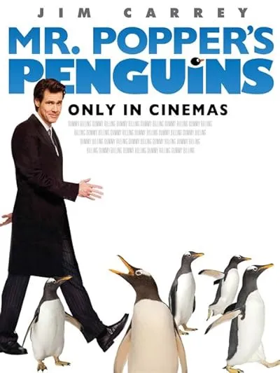  فیلم Mr. Popper’s Penguins 2011