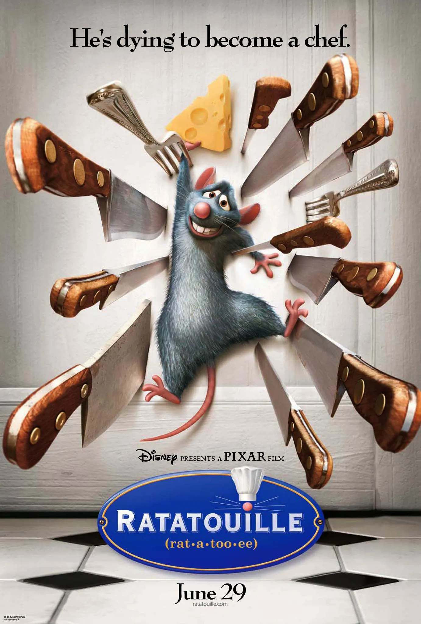  انیمیشن Ratatouille 2007