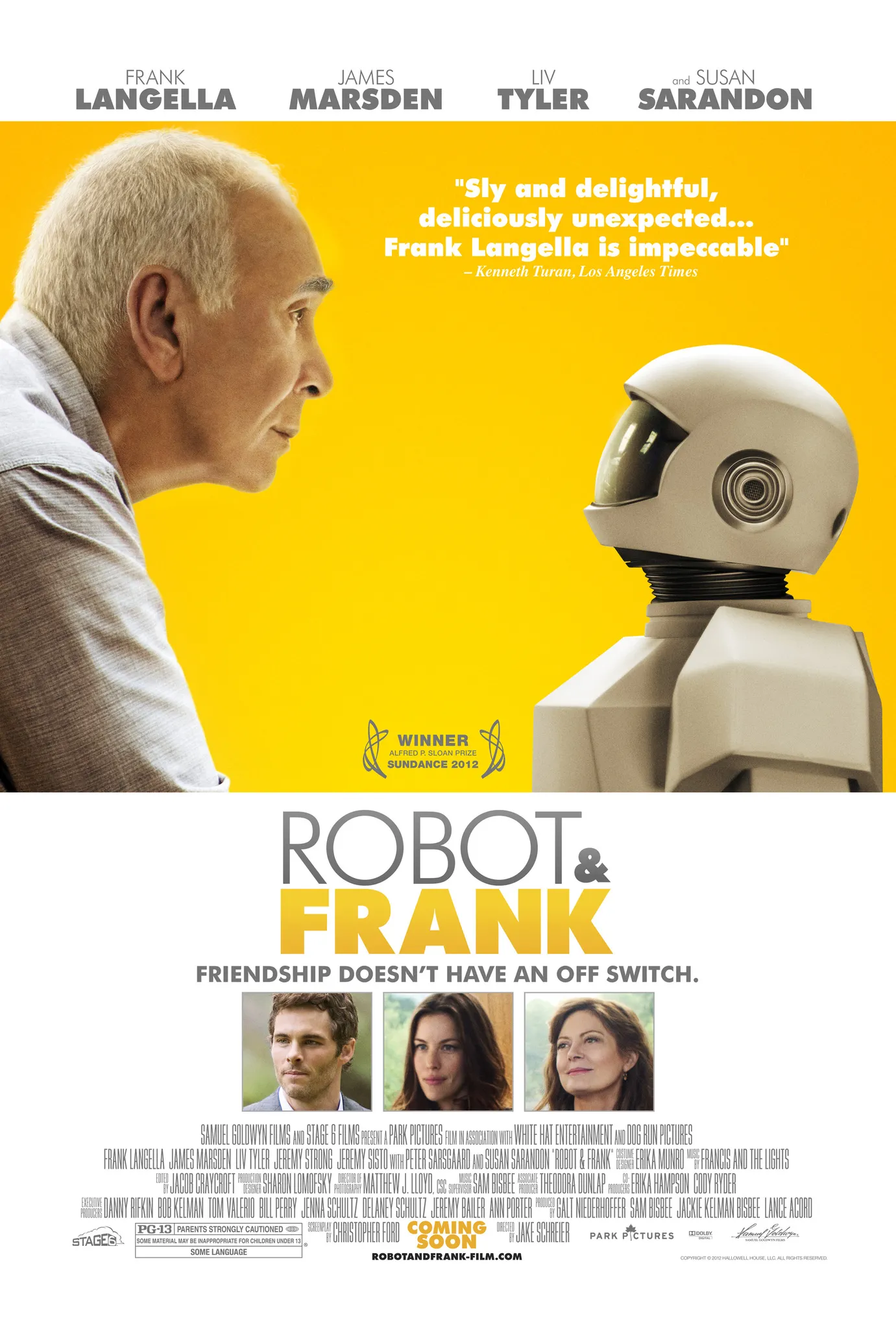  فیلم Robot & Frank 2012