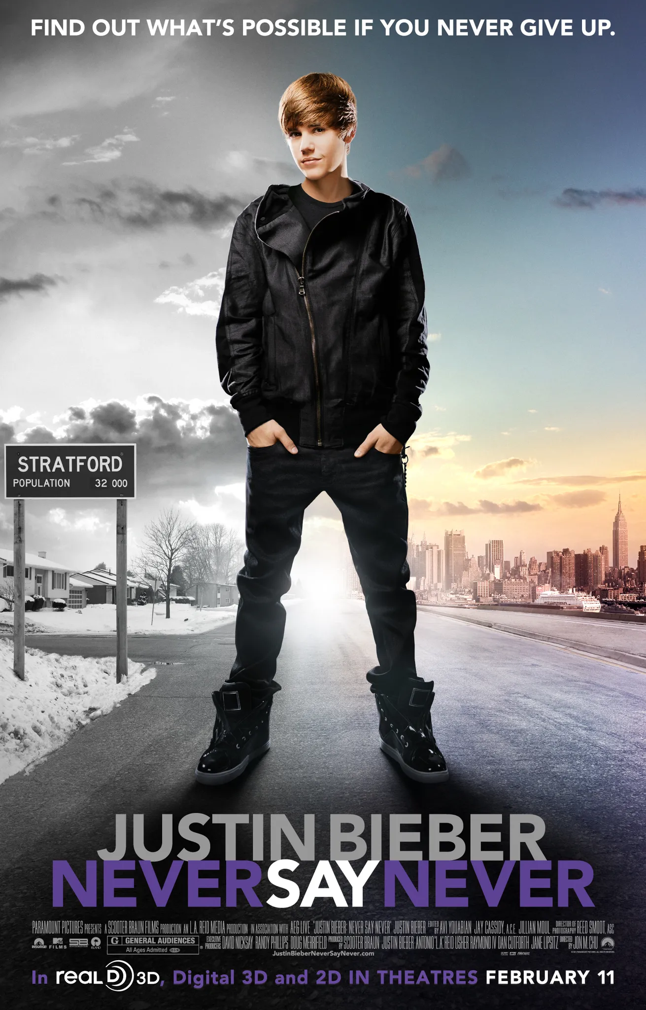 فیلم Justin Bieber: Never Say Never 2011