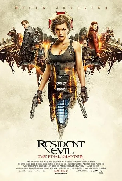  فیلم Resident Evil: The Final Chapter 2016
