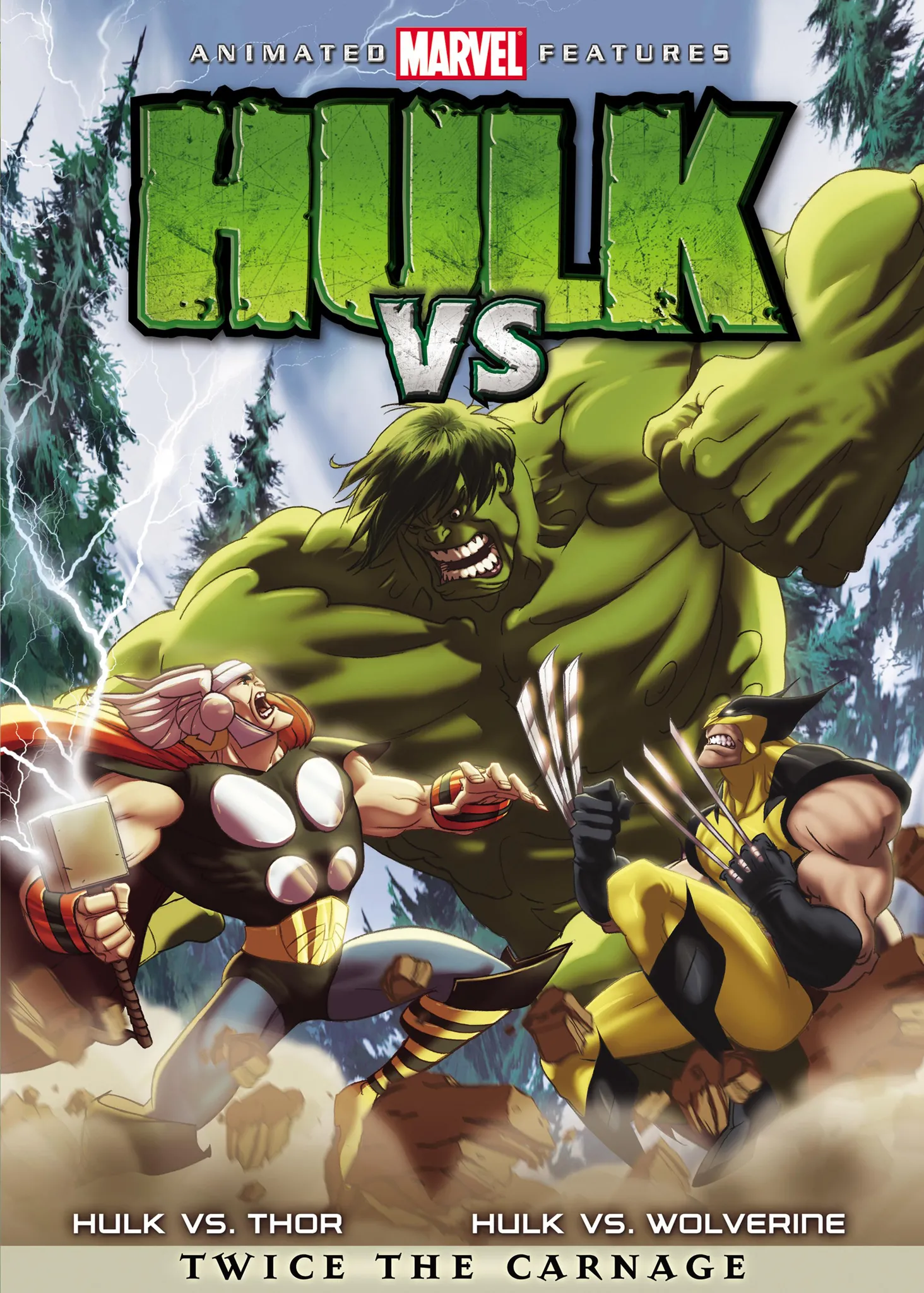  انیمیشن Hulk Vs. 2009