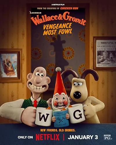  انیمیشن Wallace & Gromit: Vengeance Most Fowl 2024