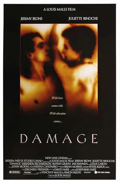  فیلم Damage 1992