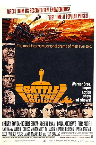  فیلم Battle of the Bulge 1965
