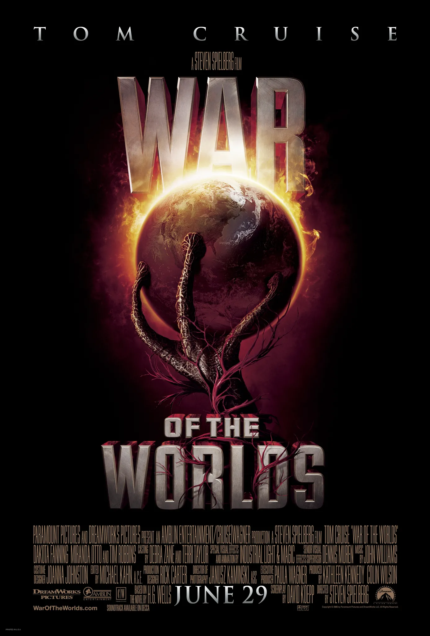  فیلم War of the Worlds 2005