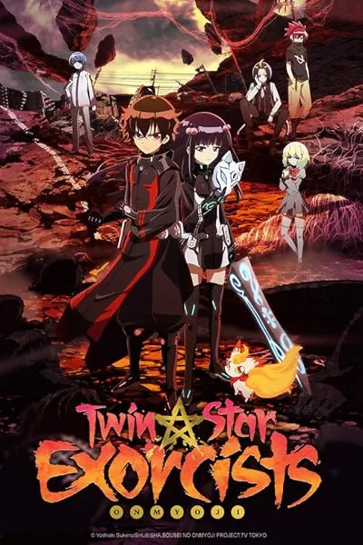  انیمه Twin Star Exorcists