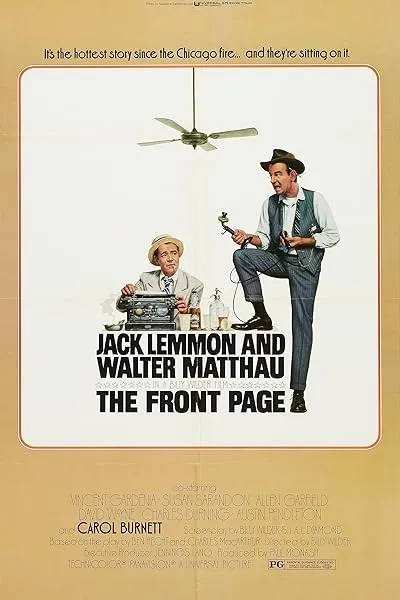  فیلم The Front Page 1974