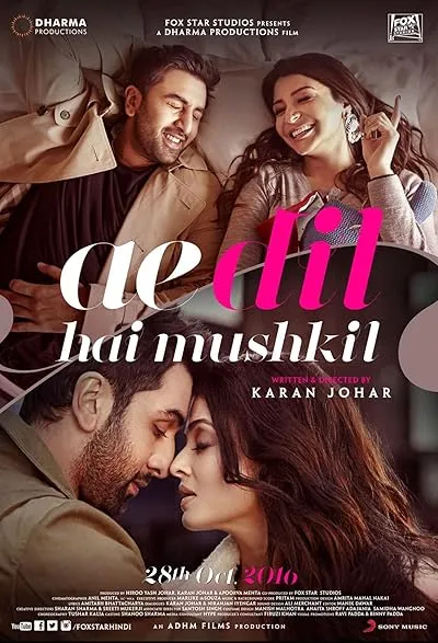  فیلم هندی Ae Dil Hai Mushkil 2016