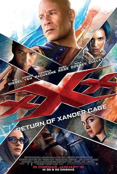  فیلم xXx: Return of Xander Cage 2017
