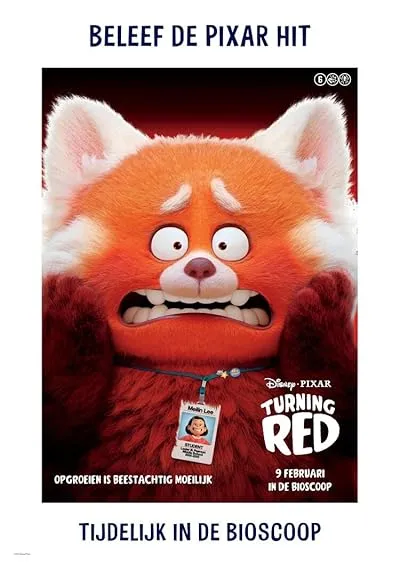  انیمیشن Turning Red 2022