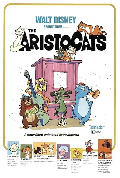  انیمیشن The Aristocats 1970