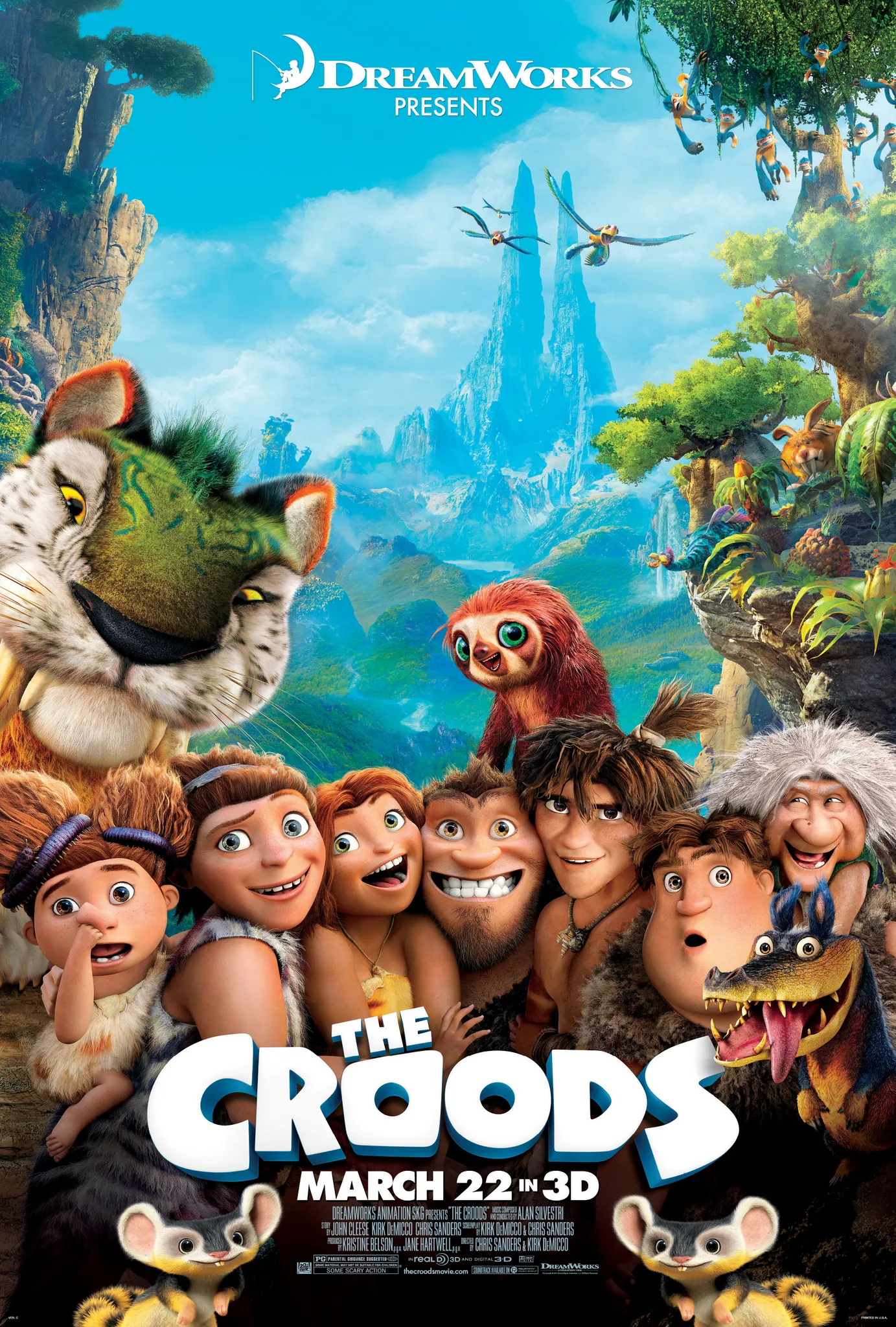  انیمیشن The Croods 2013