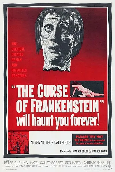  فیلم The Curse of Frankenstein 1957