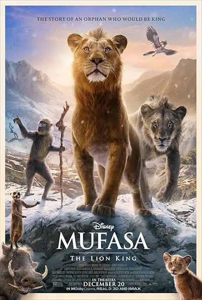  انیمیشن Mufasa: The Lion King 2024